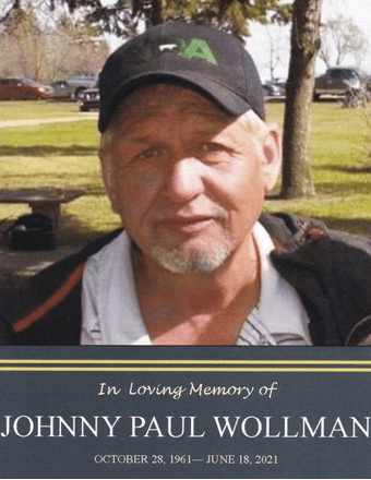 Johnny Paul Wollman Obituary